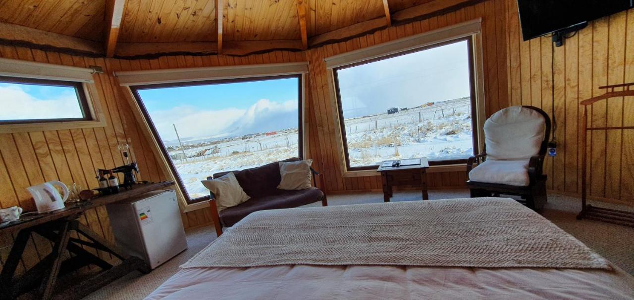פורטו נטאלס Cabanas Y Casa Kauken מראה חיצוני תמונה