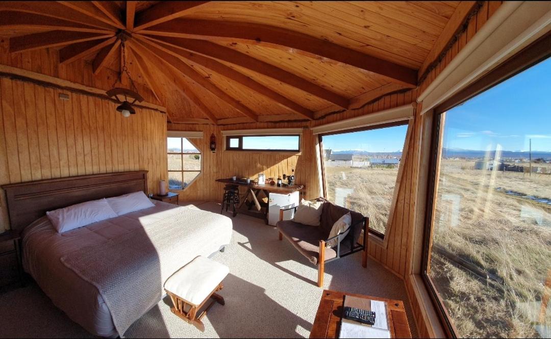 פורטו נטאלס Cabanas Y Casa Kauken מראה חיצוני תמונה