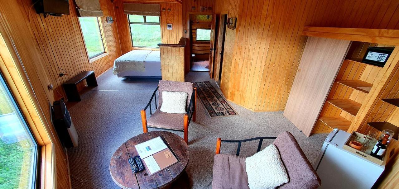 פורטו נטאלס Cabanas Y Casa Kauken מראה חיצוני תמונה