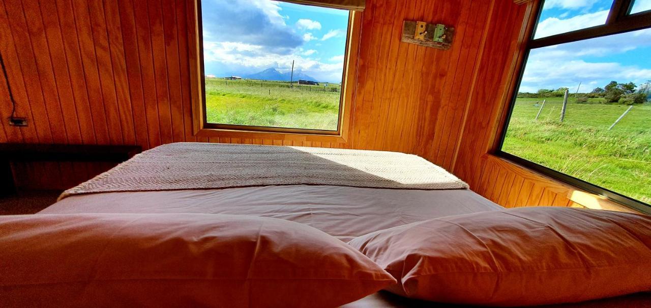 פורטו נטאלס Cabanas Y Casa Kauken מראה חיצוני תמונה