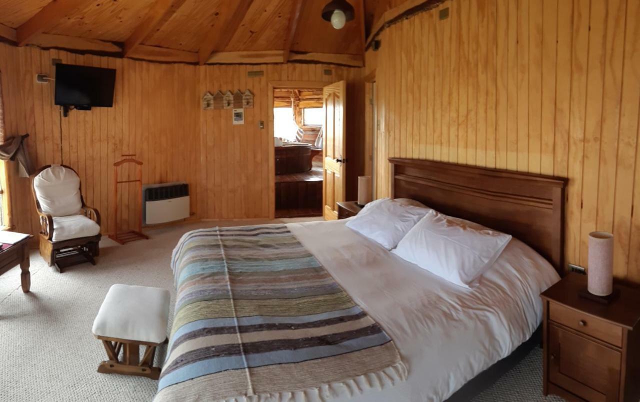 פורטו נטאלס Cabanas Y Casa Kauken מראה חיצוני תמונה